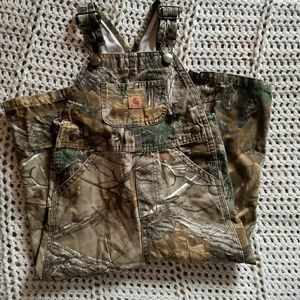 Carhartt camo bibs